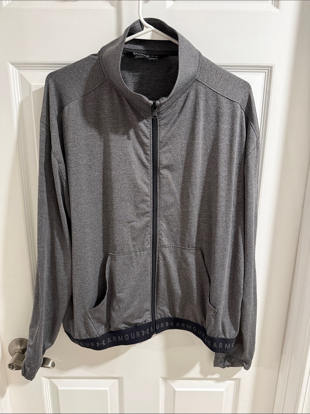 Under Armour Men’s Charcoal Full-Zip Performance Jacket